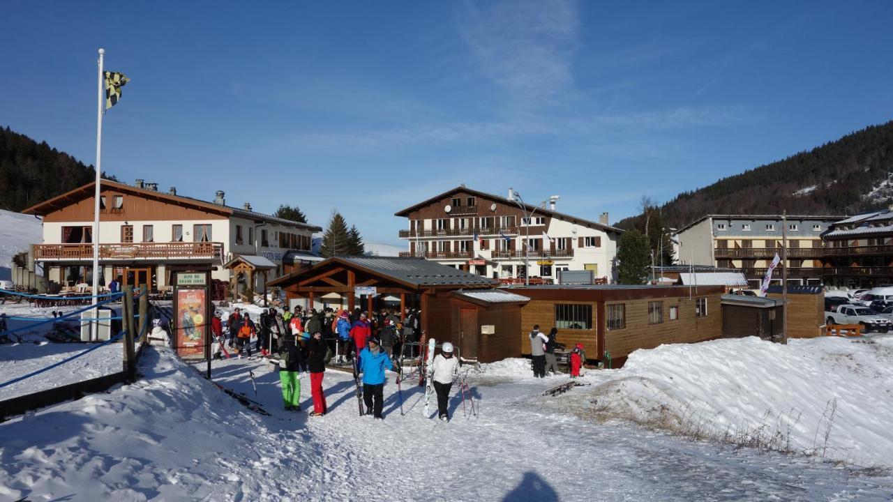 Hotel Les Gentianes La Morte Exteriör bild